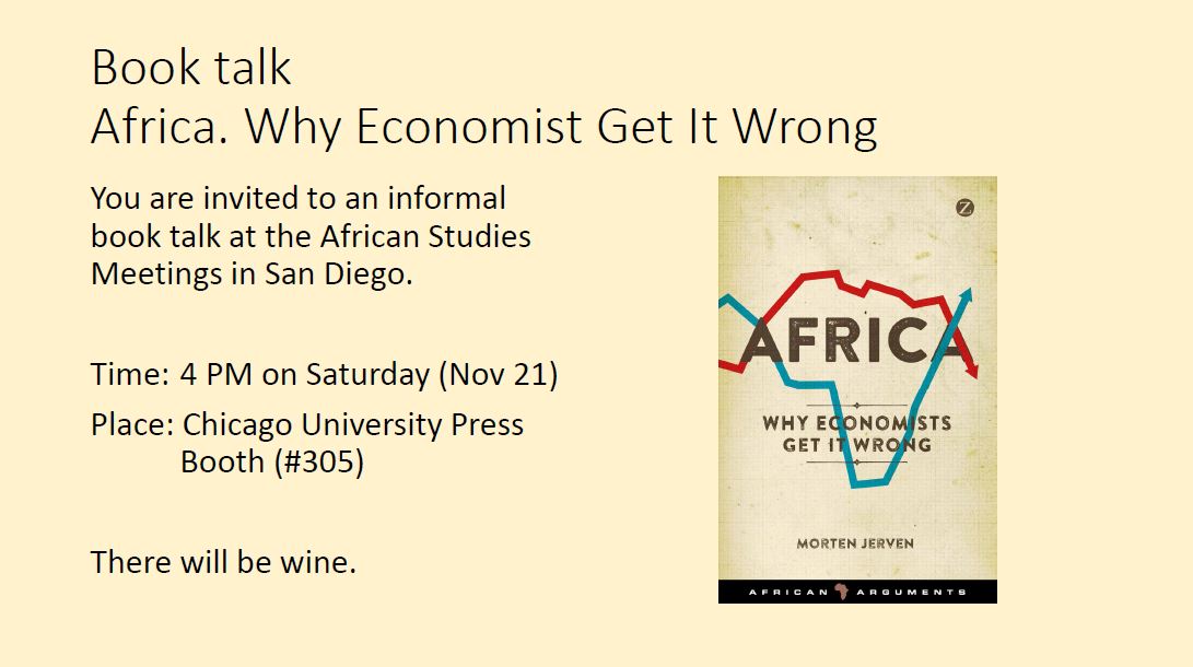 ASA jerven book talk
